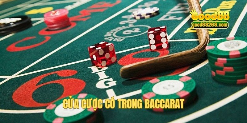 Tổng hợp các cửa cược có trong trò chơi