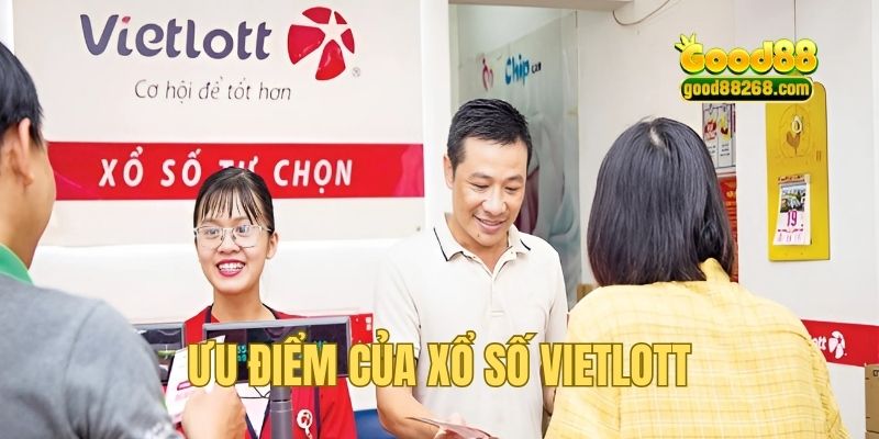 Ưu điểm của cách chơi xổ số Vietlott